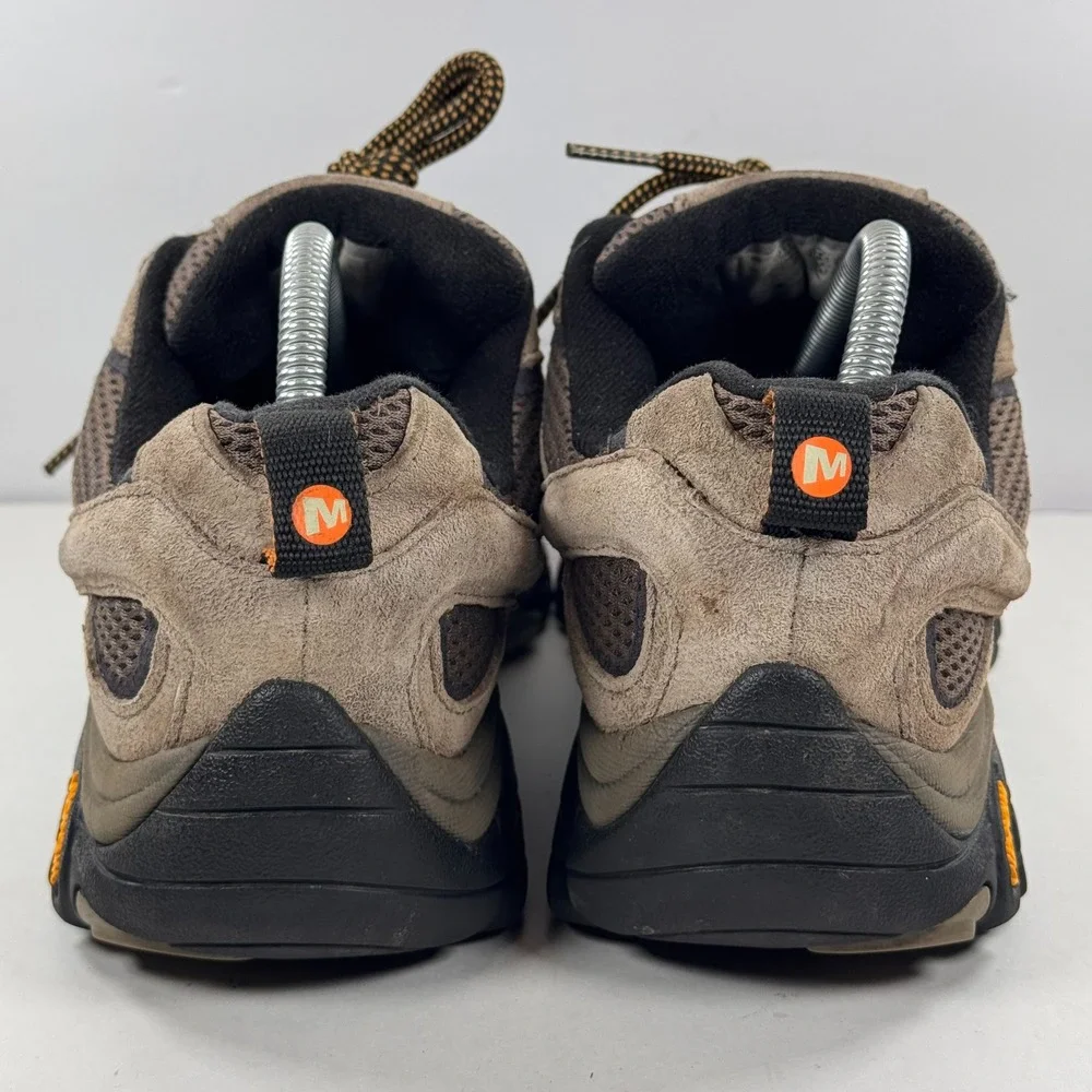 Merrell Moab 2 Vent Mens 9 Hiking Shoes Earth Brown Black J06011 Vibram